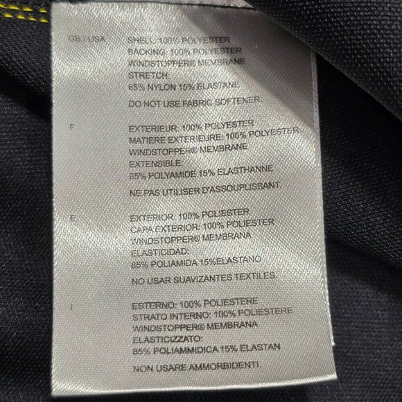 The GORE Bike Wear Windstopper Jacket Men's Cycling Full Zip Size M - Picture 12 of 12